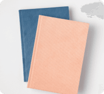 Hard cover notebooks